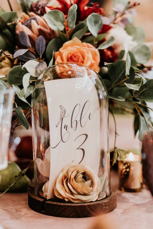 unique wedding table numbers
